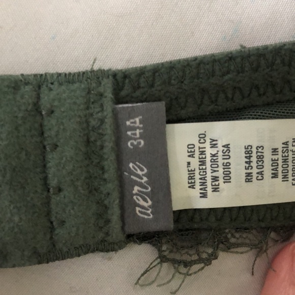 Dark green Aerie bra - Picture 5 of 6